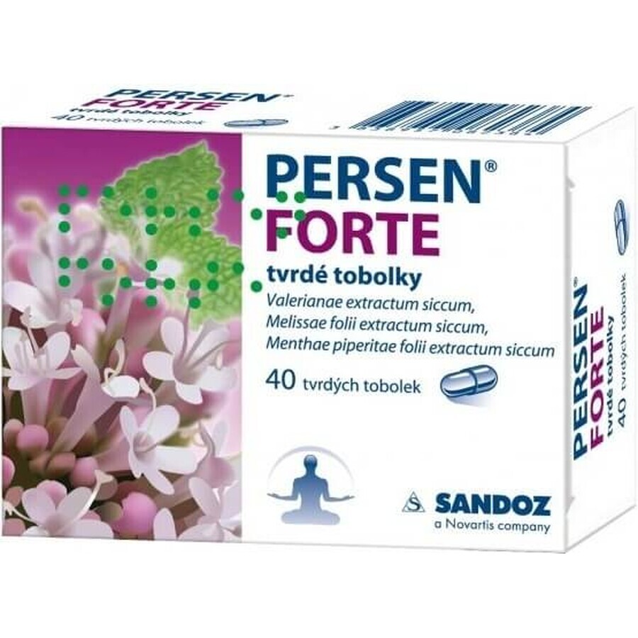 PERSEN FORTE 1×40 cps, Beruhigungskapseln