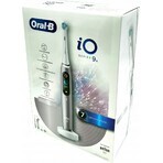 Oral B EK iO Series 9 Rose Quartz + Zahnbürstenhalter + Reiseetui 1×1 Set, elektronische Zahnbürste