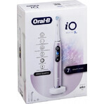 Oral B EK iO Series 9 Rose Quartz + Zahnbürstenhalter + Reiseetui 1×1 Set, elektronische Zahnbürste