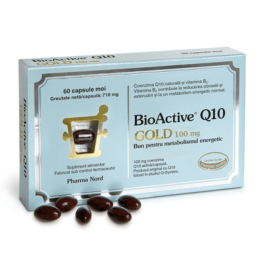 BioActive Q10 Gold 100 mg, 60 Kapseln, Pharma Nord