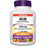 WEBBER NATURALS MSM 1000 mg BONUS 1×160 tbl, food supplement