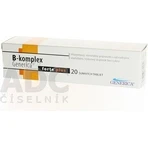 GENERICA B-complex forte plus 1×20 tbl, B-complex
