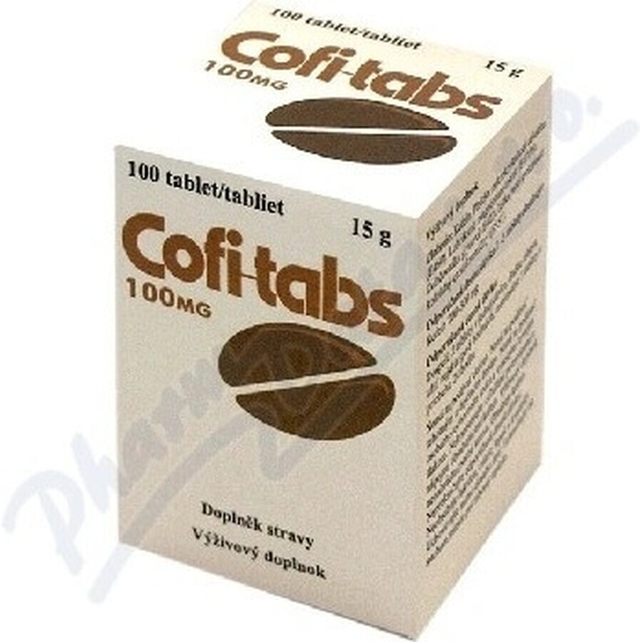 Vitabalans Cofi-tabs 1×100 tbl, comprimate cu cofeină