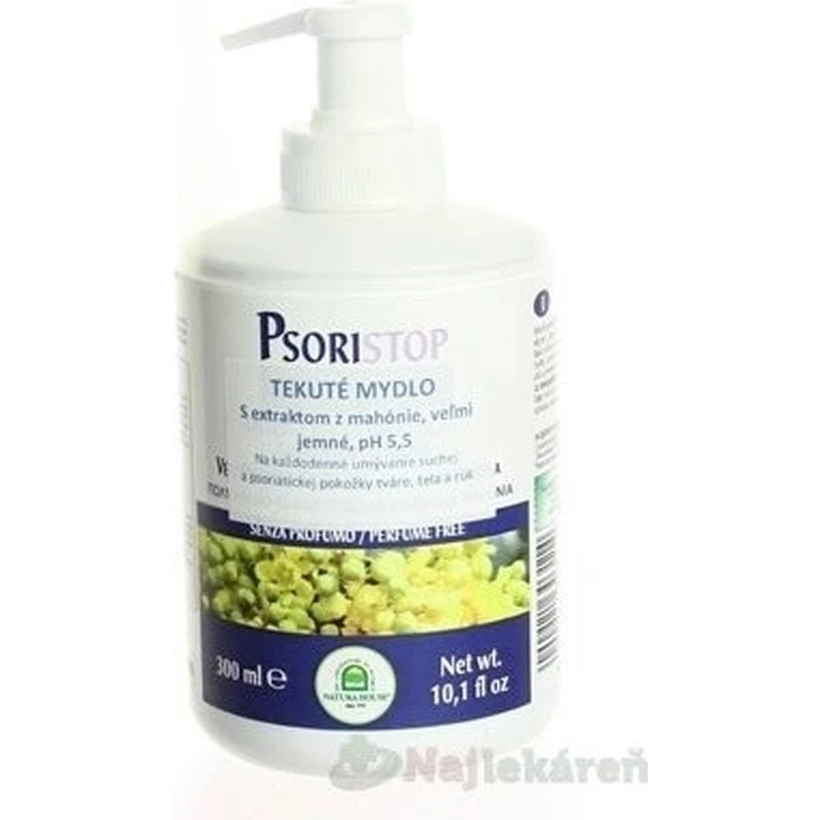 Psoristop Vloeibare Zeep 1×300 ml, zeep