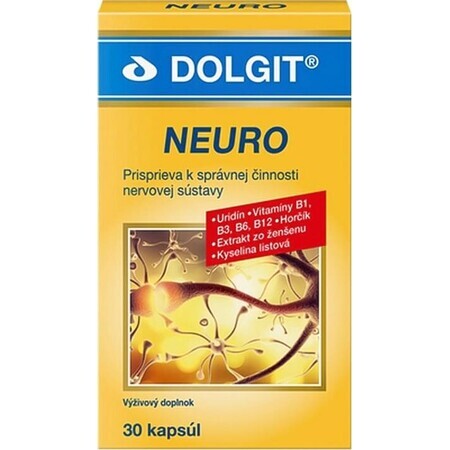 Dolgit Neuro 1×30 cps, Nahrungsergänzungsmittel