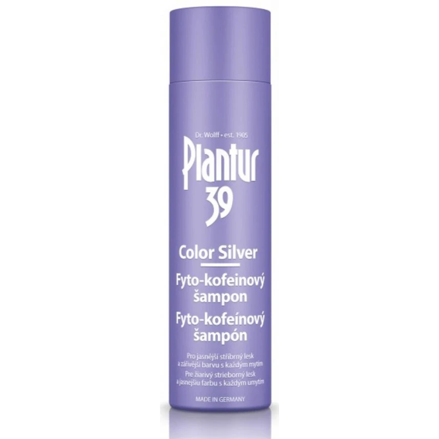 Plantur 39 Colour Silver Phyto-cafeïne shampoo 1×250 ml, shampoo met cafeïne
