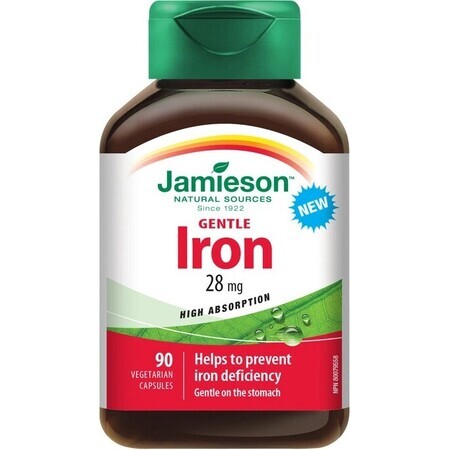 JAMIESON GENTLE IRON COMPLEX 1×90 cps, Nahrungsergänzungsmittel