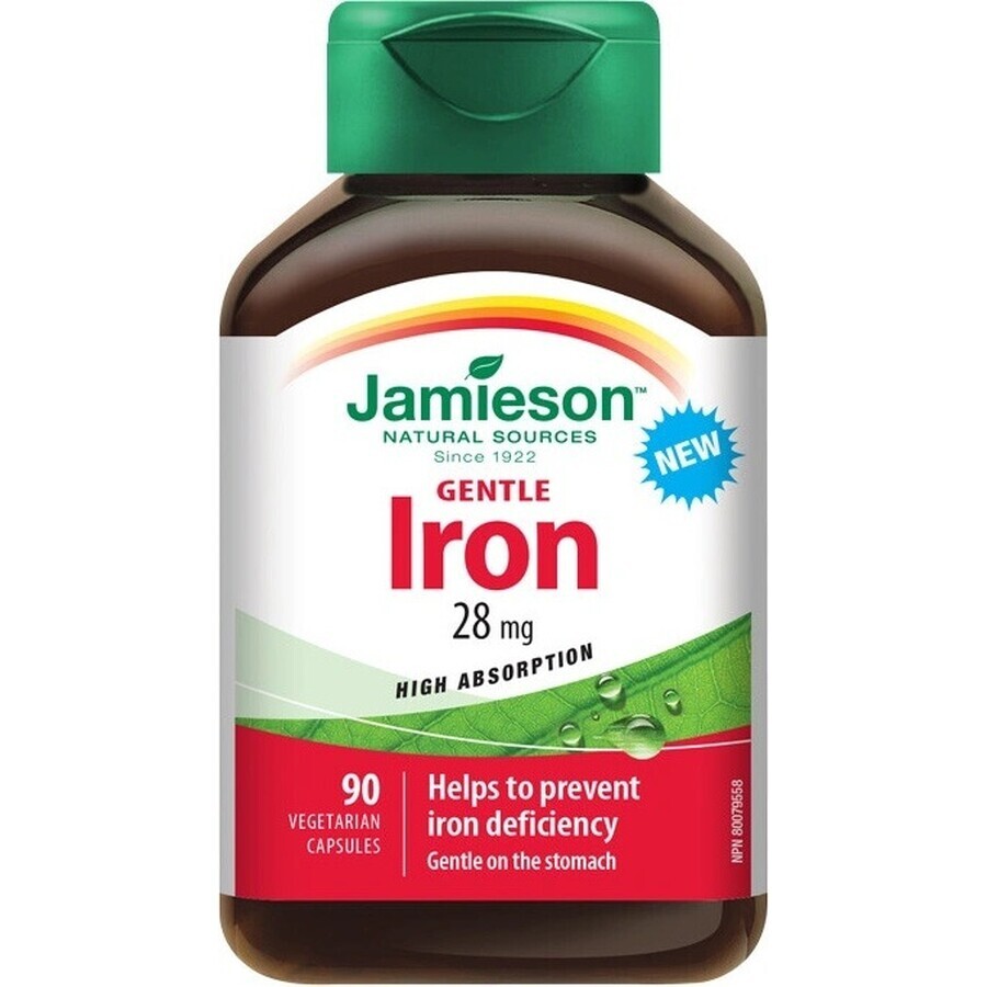 JAMIESON GENTLE IRON COMPLEX 1×90 cps, Nahrungsergänzungsmittel