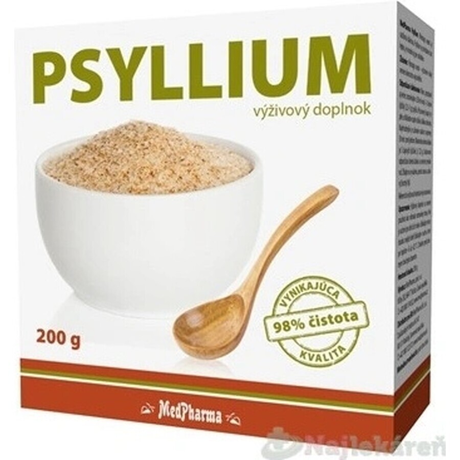 MedPharma PSYLLIUM 1×200 g, Nahrungsergänzungsmittel