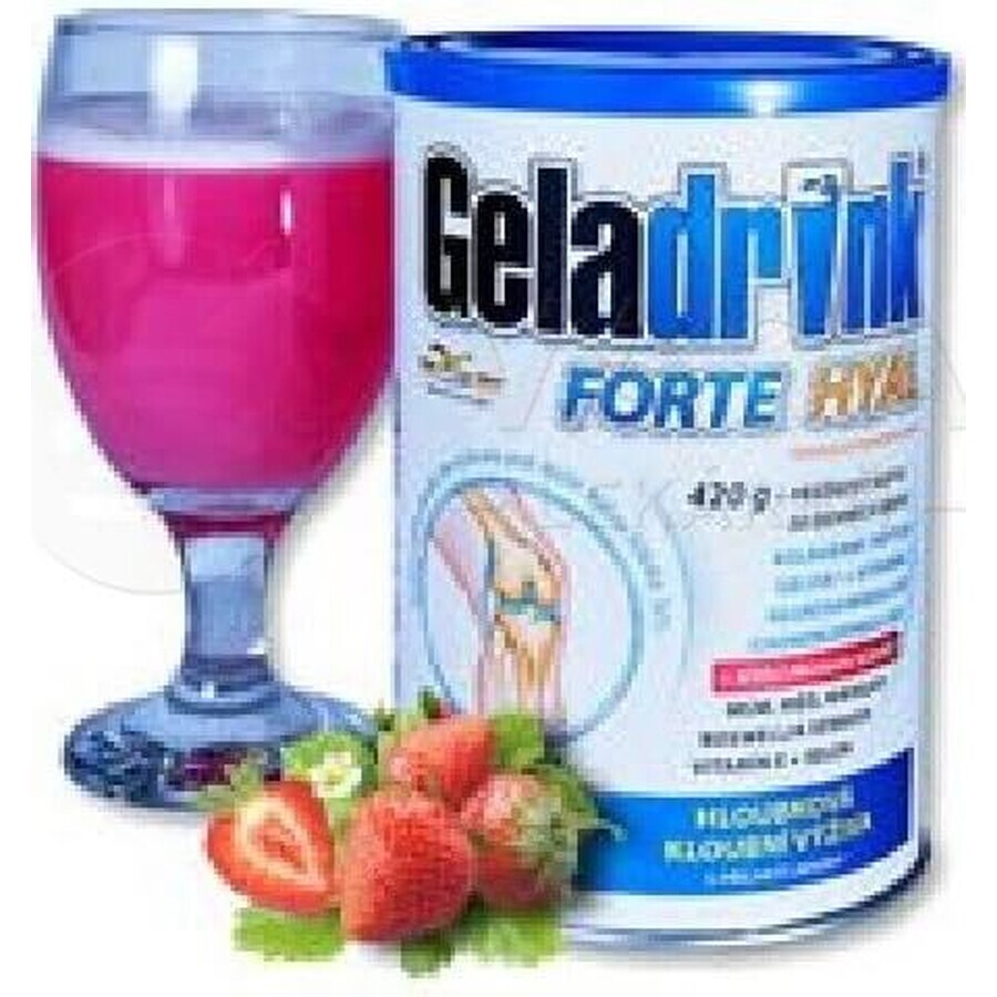 GELADRINK FORTE HYAL 420G ERDBEEREN 1×