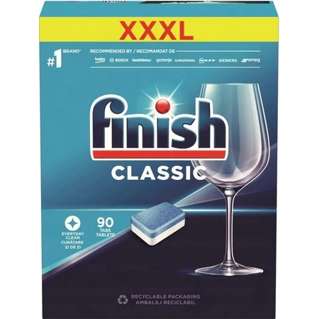 Finish-Tabs Classic Regular 1×90 Stück, Spülmaschinen-Tabs