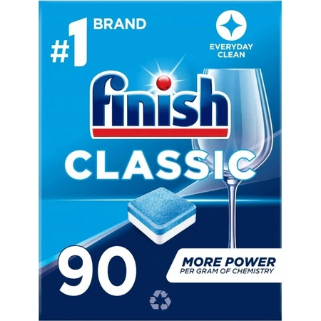 Finish-Tabs Classic Regular 1×90 Stück, Spülmaschinen-Tabs