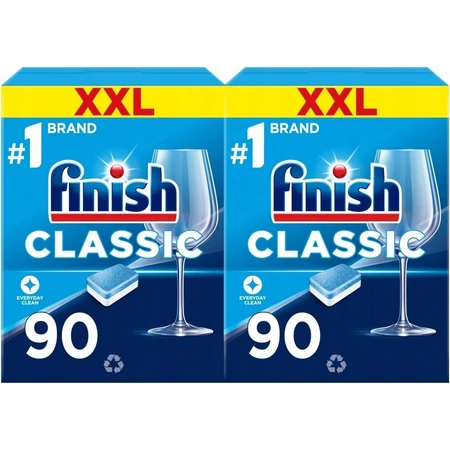Finish-Tabs Classic Regular 1×90 Stück, Spülmaschinen-Tabs