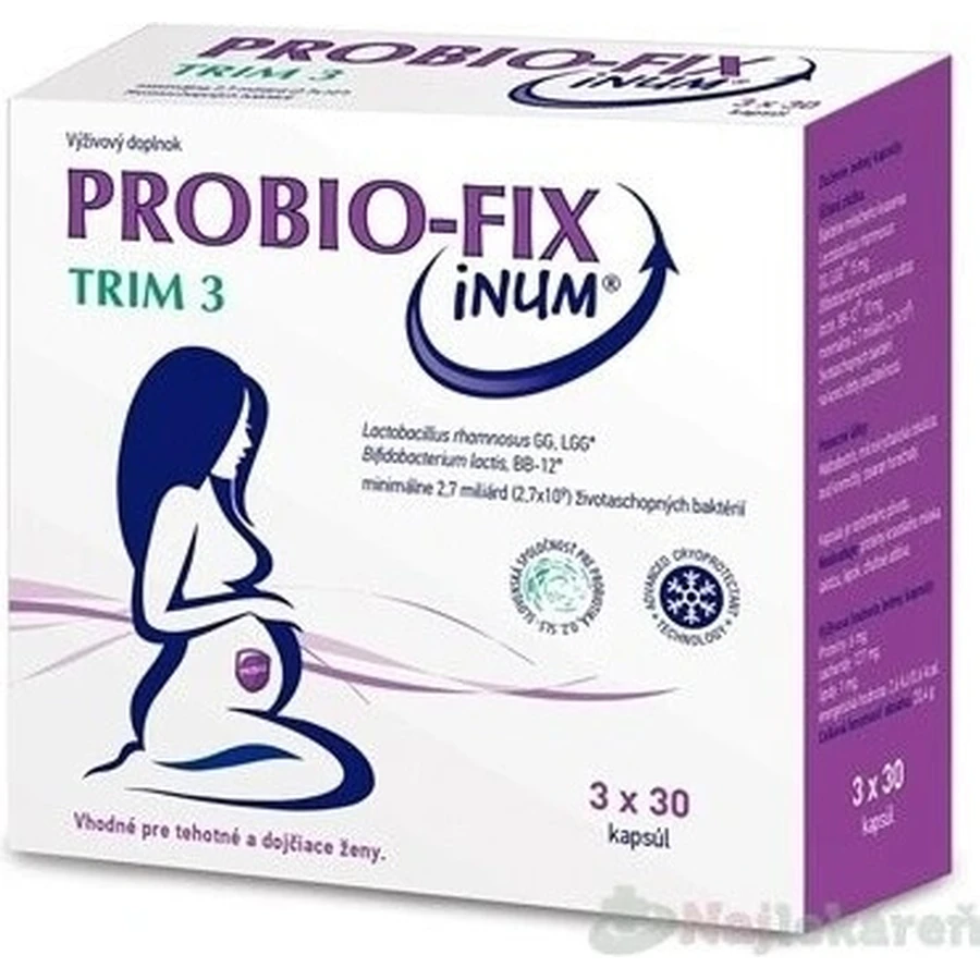 PROBIO-FIX INUM TRIM 3 3×30 cps, supliment alimentar
