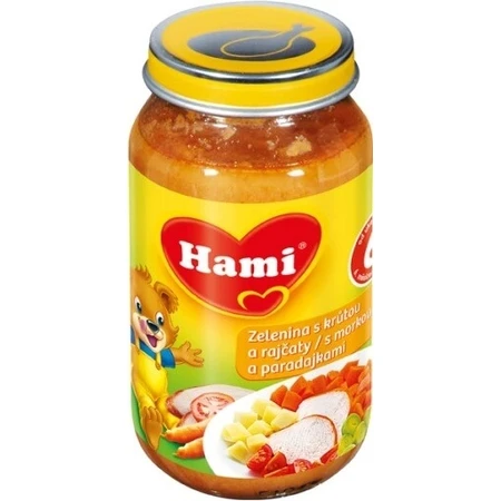 HAMI JED.ZED.ZEL.+MORN.+RAJC. 1×200 g, aperitiv carne-legume