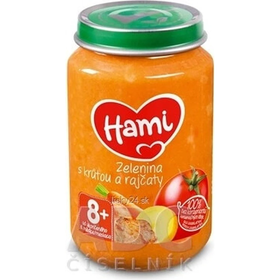 HAMI JED.ZED.ZEL.+MORN.+RAJC. 1×200 g, aperitiv carne-legume