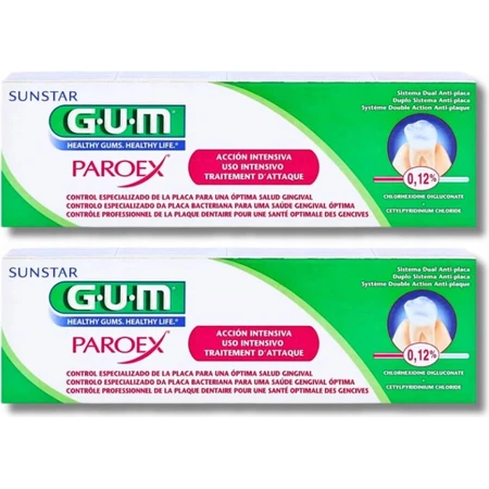 GUM gel dentar PAROEX (CHX 0,12%) 1×75 ml, gel