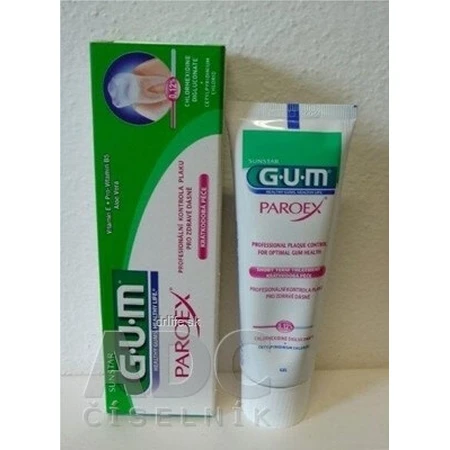 GUM gel dentar PAROEX (CHX 0,12%) 1×75 ml, gel