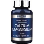 Scitec Nutrition Calcio-Magnesio 1×90 tbl, complemento alimenticio