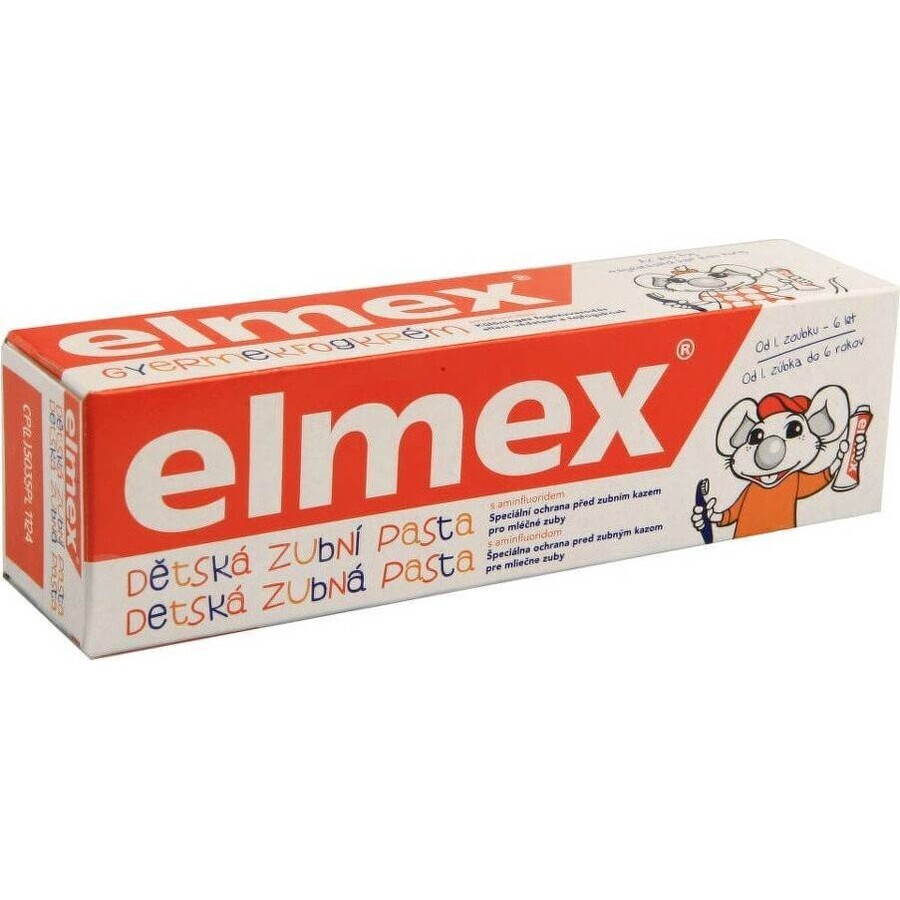 ELMEX JUNIOR TOOTH PASTE 1×75 ml, toothpaste for children