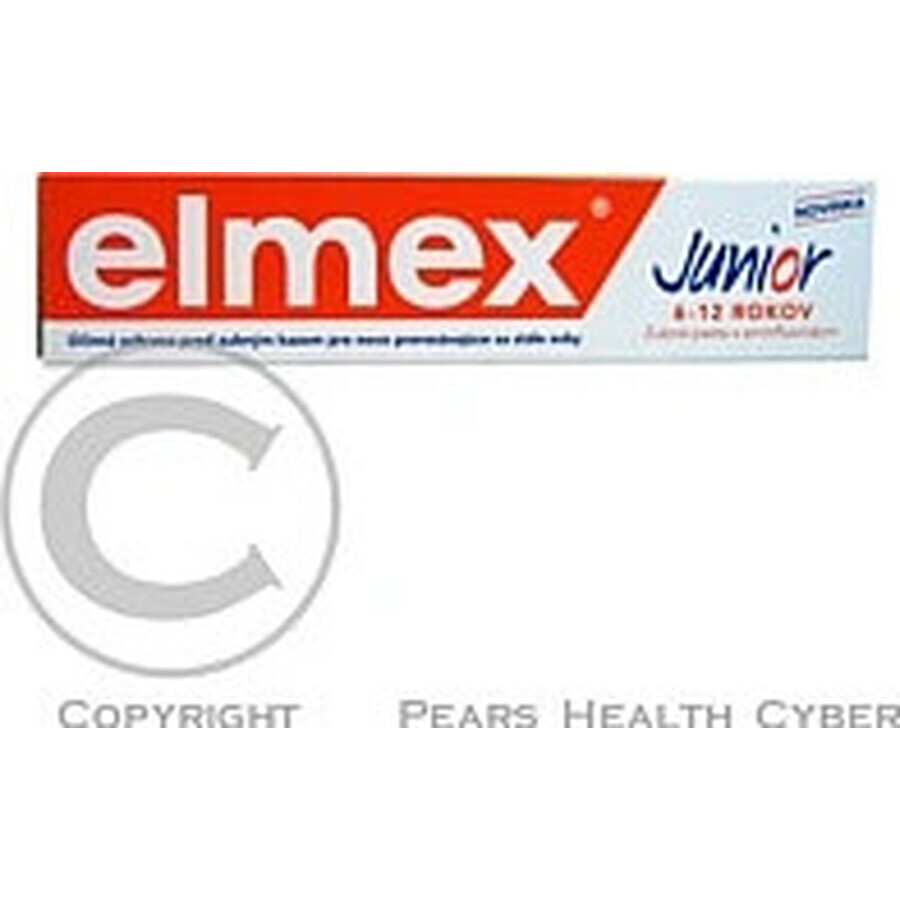 ELMEX JUNIOR TOOTH PASTE 1×75 ml, toothpaste for children