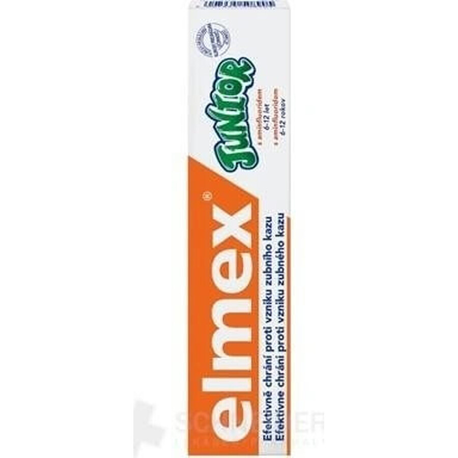 ELMEX JUNIOR TOOTH PASTE 1×75 ml, toothpaste for children