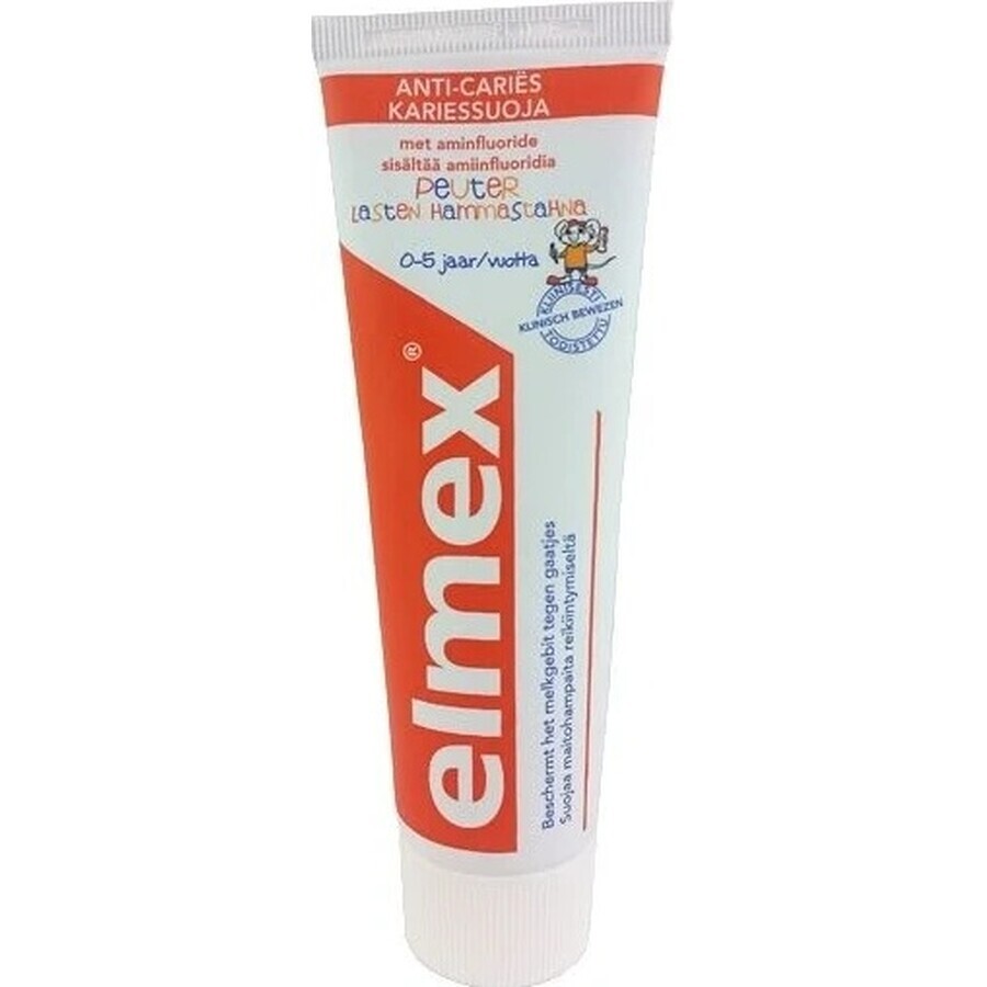 ELMEX JUNIOR TOOTH PASTE 1×75 ml, toothpaste for children