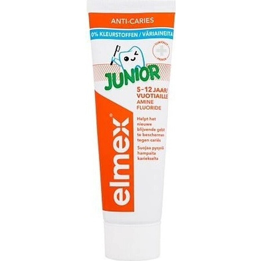 ELMEX JUNIOR TOOTH PASTE 1×75 ml, toothpaste for children