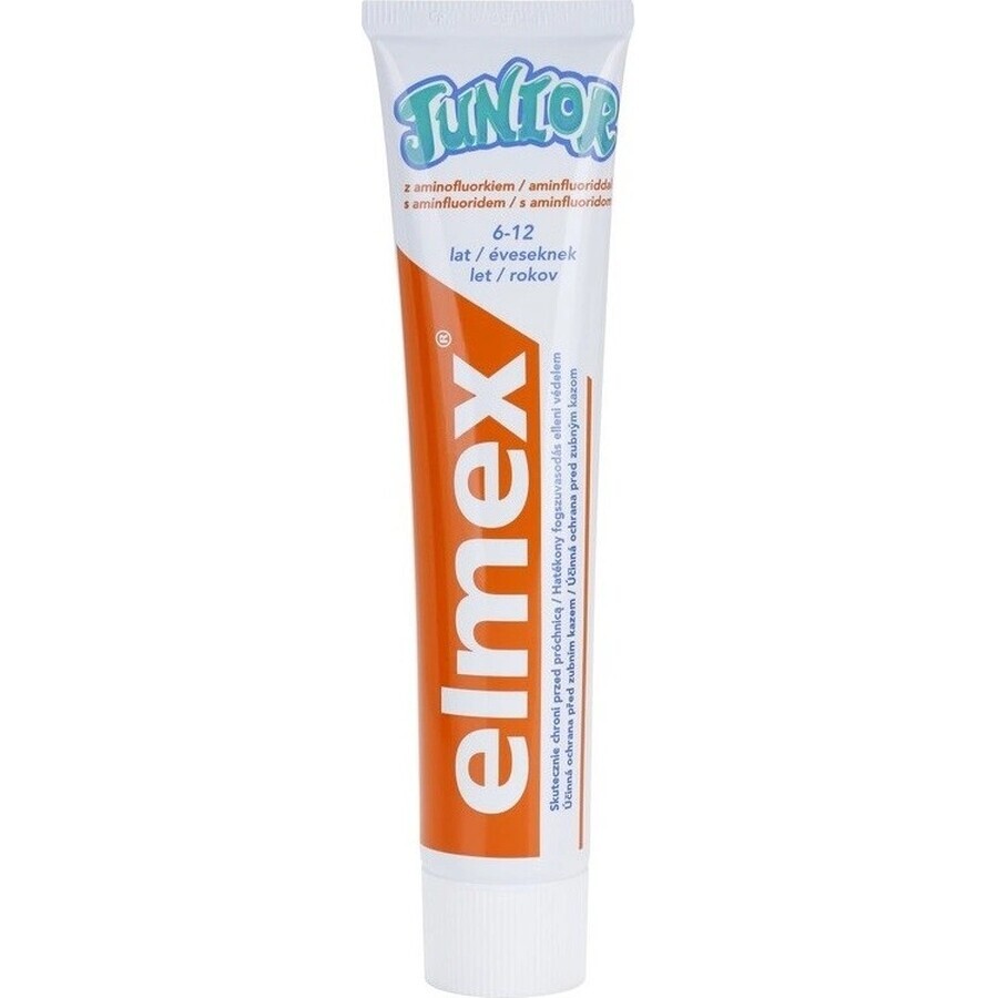 ELMEX JUNIOR TOOTH PASTE 1×75 ml, toothpaste for children