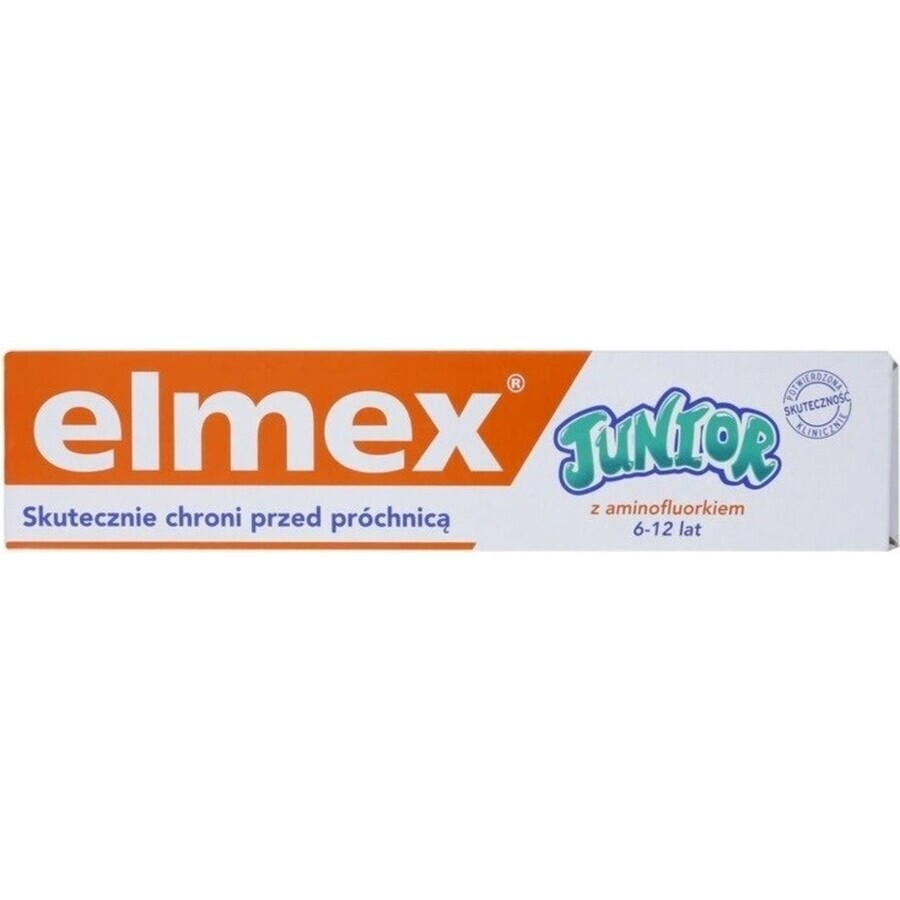 ELMEX JUNIOR TOOTH PASTE 1×75 ml, toothpaste for children