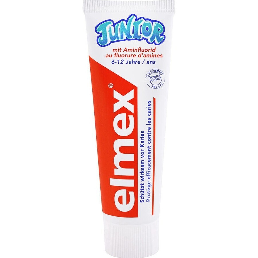 ELMEX JUNIOR TOOTH PASTE 1×75 ml, toothpaste for children