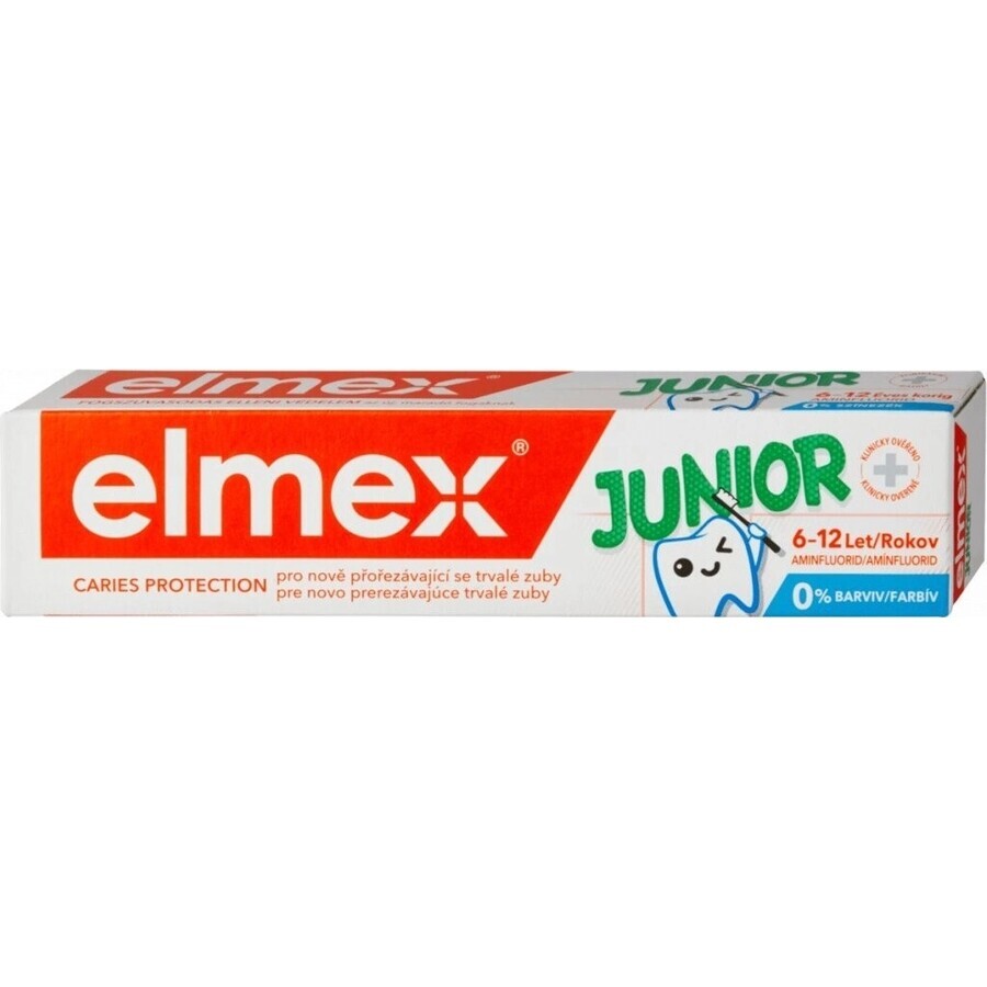 ELMEX JUNIOR TOOTH PASTE 1×75 ml, toothpaste for children