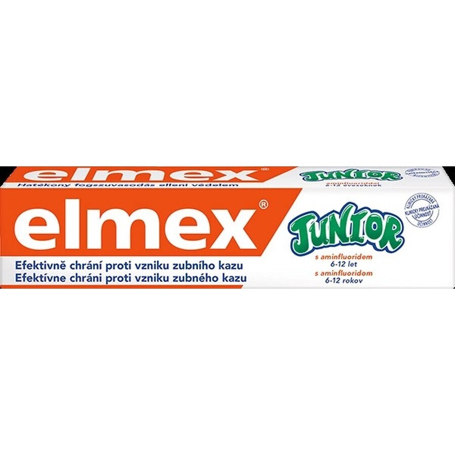 ELMEX JUNIOR TOOTH PASTE 1×75 ml, toothpaste for children