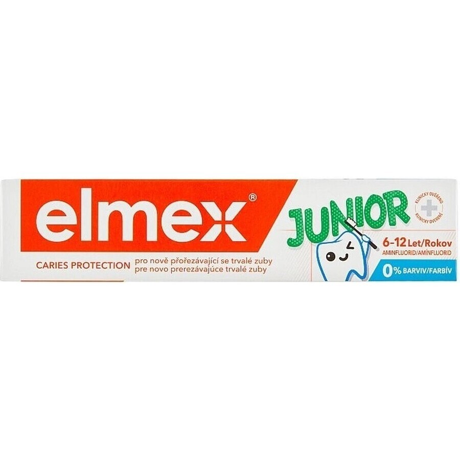 ELMEX JUNIOR TOOTH PASTE 1×75 ml, toothpaste for children