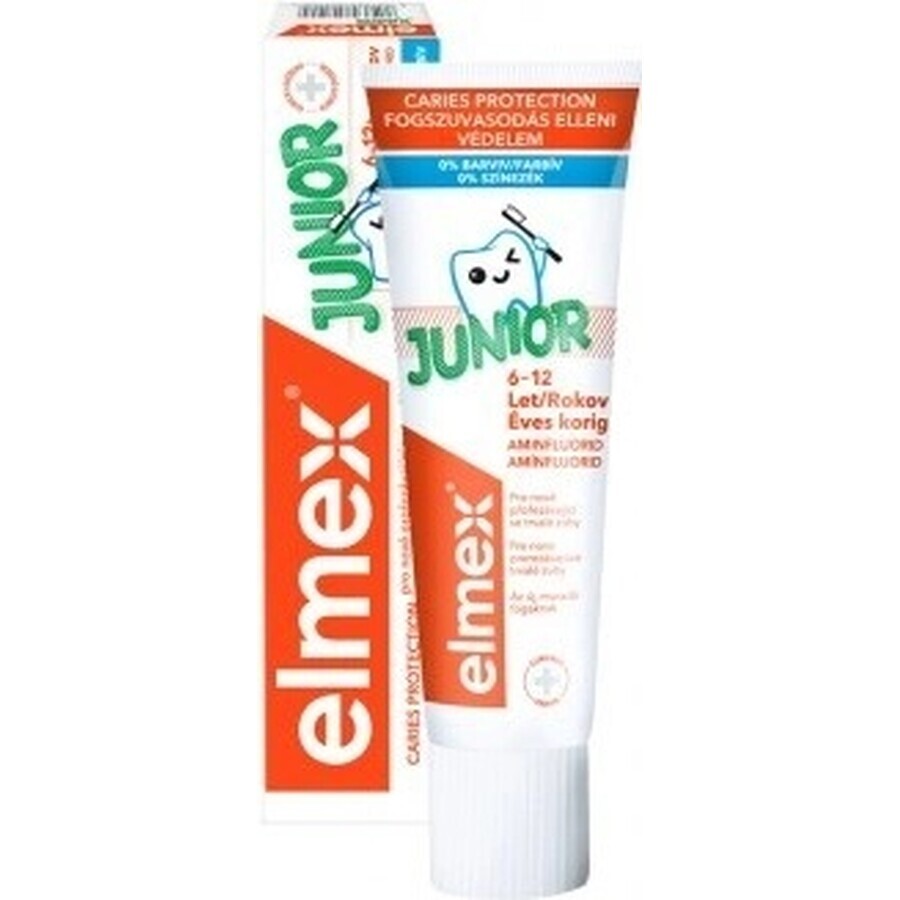 ELMEX JUNIOR TOOTH PASTE 1×75 ml, toothpaste for children