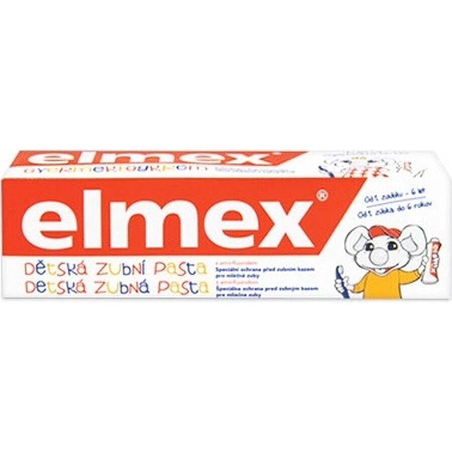 ELMEX JUNIOR TOOTH PASTE 1×75 ml, toothpaste for children