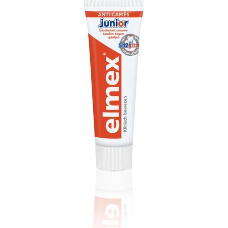 ELMEX JUNIOR TOOTH PASTE 1×75 ml, Zahnpasta für Kinder