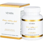 VENIRA PREMIUM capsules for hair, nails and skin, 40-day treatment 1×80 cps, nutritional supplement