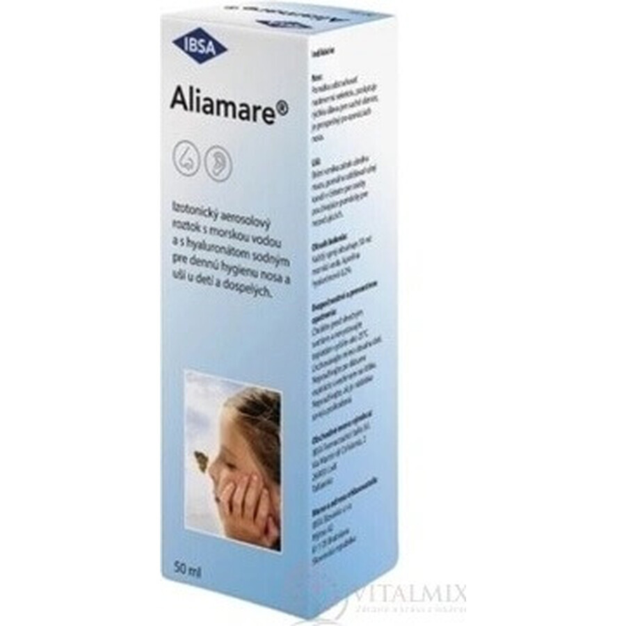 ALIAMARE 1×50 ml, isotonische Aerosollösung