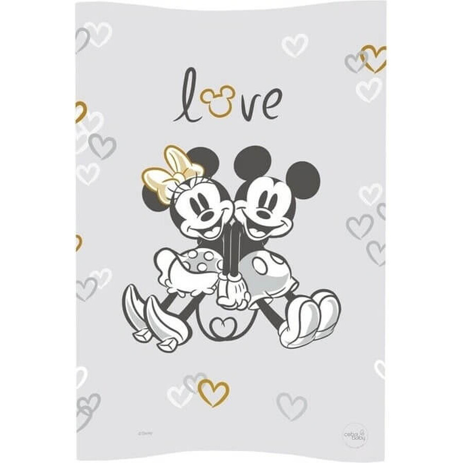 CEBA Soft COSY (50x70) Disney Minnie&Mickey Grau 1×1 Stück