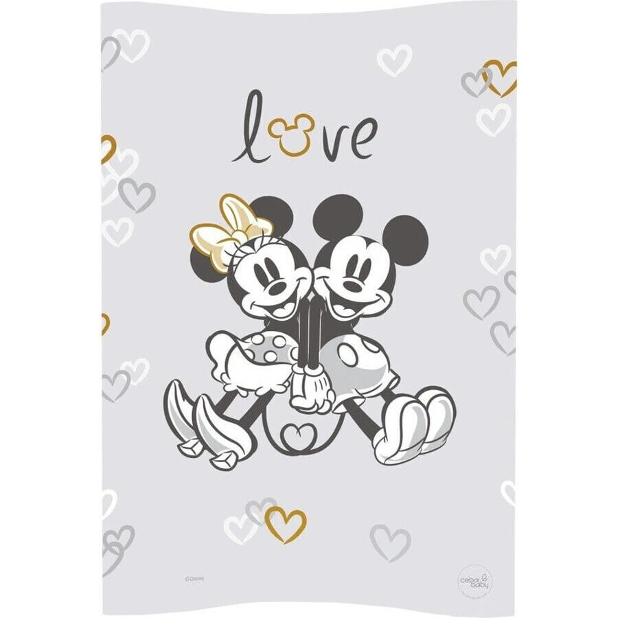 CEBA Soft COSY (50x70) Disney Minnie&Mickey Grau 1×1 Stück