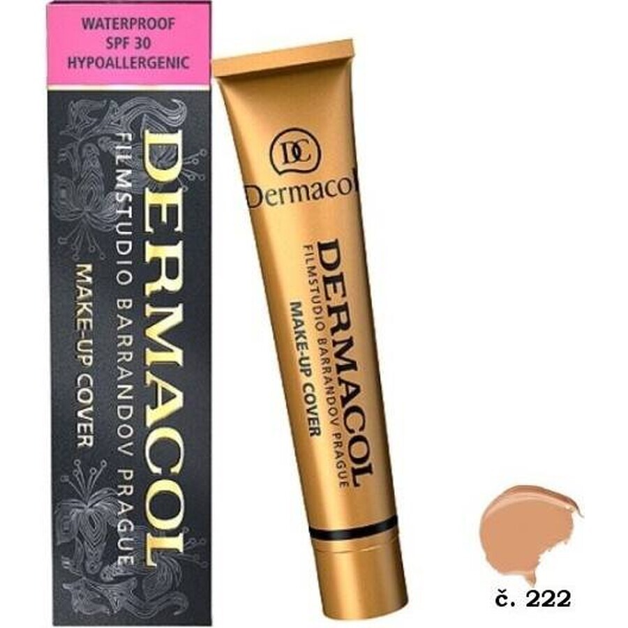 DERMACOL MAKE-UP COVER 222 1×30 g, maquillage