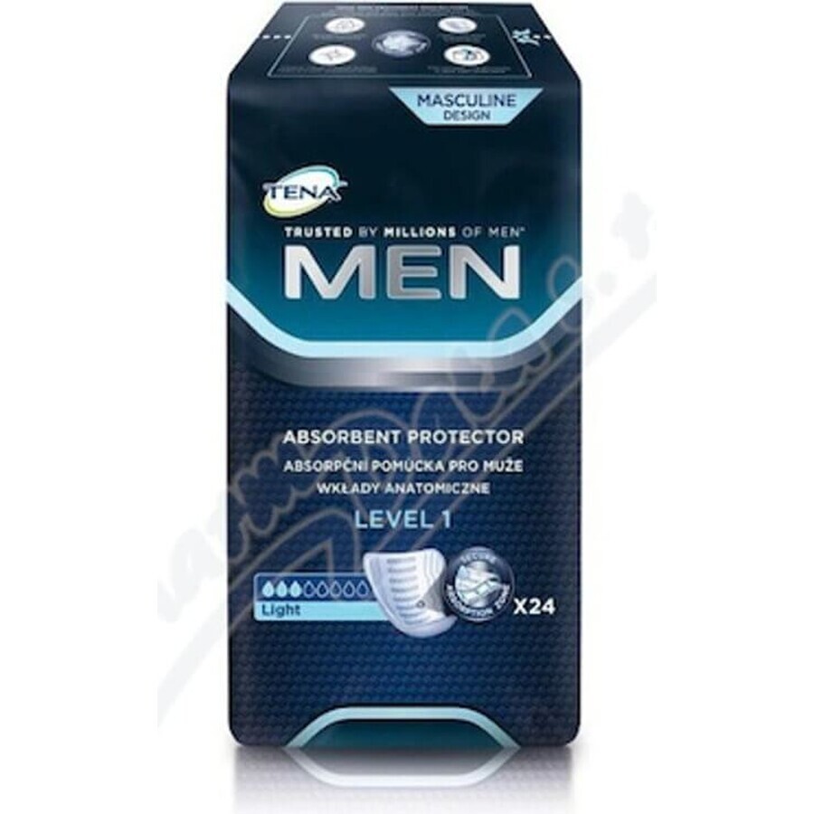 TENA Men Livello 1 1×24 assorbenti per incontinenza da uomo