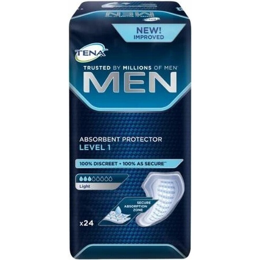 TENA Men Livello 1 1×24 assorbenti per incontinenza da uomo