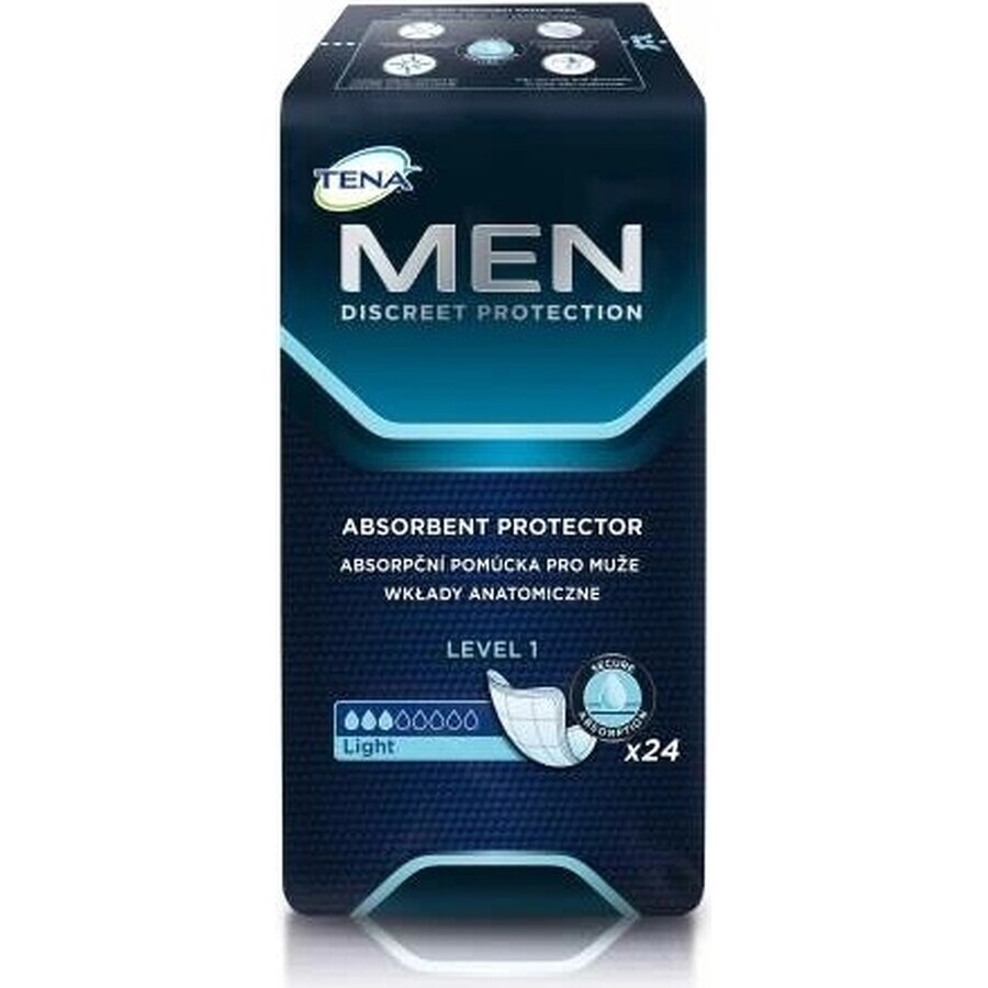 TENA Men Livello 1 1×24 assorbenti per incontinenza da uomo