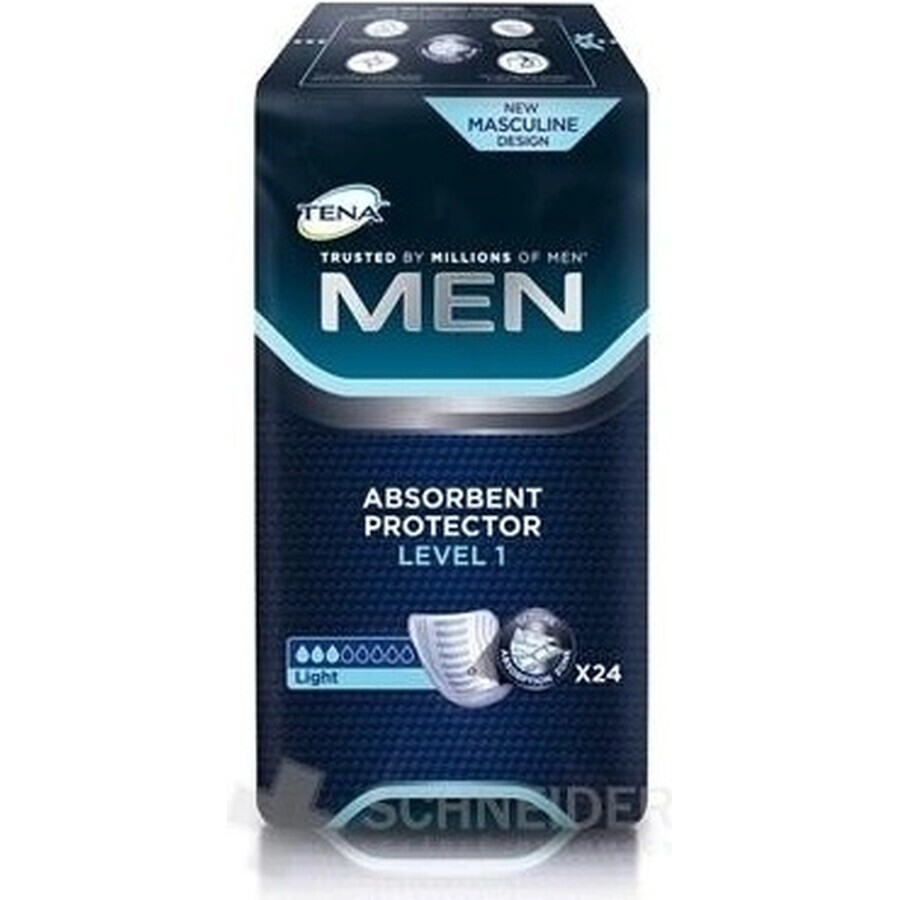 TENA Men Livello 1 1×24 assorbenti per incontinenza da uomo