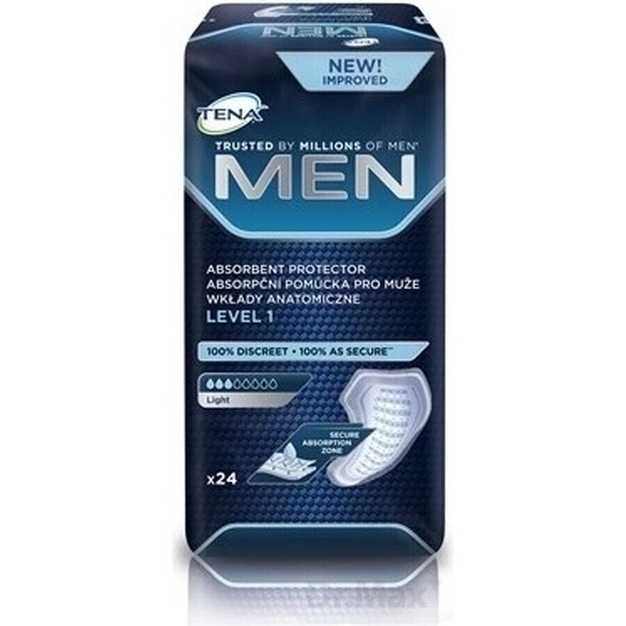 TENA Men Livello 1 1×24 assorbenti per incontinenza da uomo