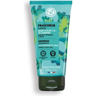 Yves Rocher Ontgiftend en Peeling Masker 2 in 1 1×200 ml, Ontgiftend en Peeling Masker 2 in 1