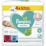 PAMPERS HARMONIE PROTECT&CARE WIPES 396KS 396KS 1×396 stuks, vochtige doekjes