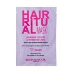 Dermacol HAIR RITUAL Mască pentru nuanțe blonde reci 1×15 ml